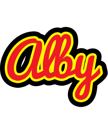 Alby fireman logo