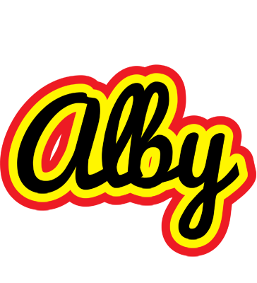 Alby flaming logo
