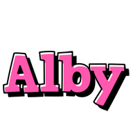 Alby girlish logo