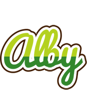 Alby golfing logo