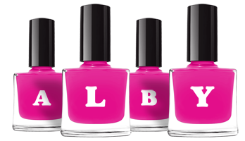 Alby nails logo