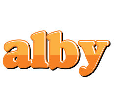 Alby orange logo