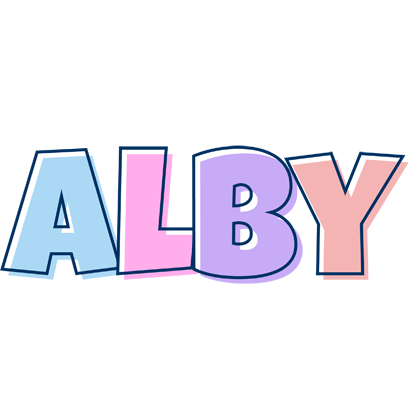 Alby pastel logo