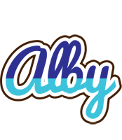 Alby raining logo