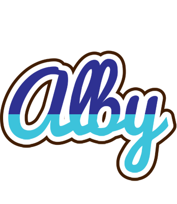Alby raining logo