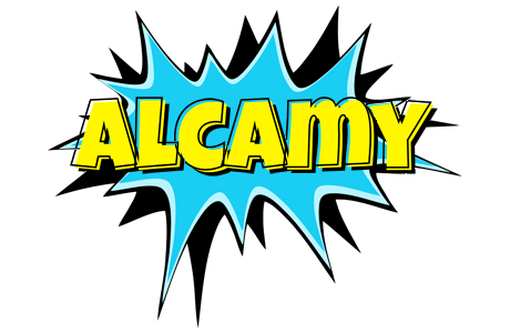 Alcamy amazing logo