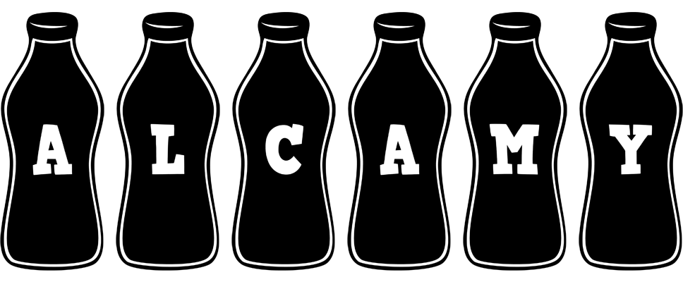 Alcamy bottle logo