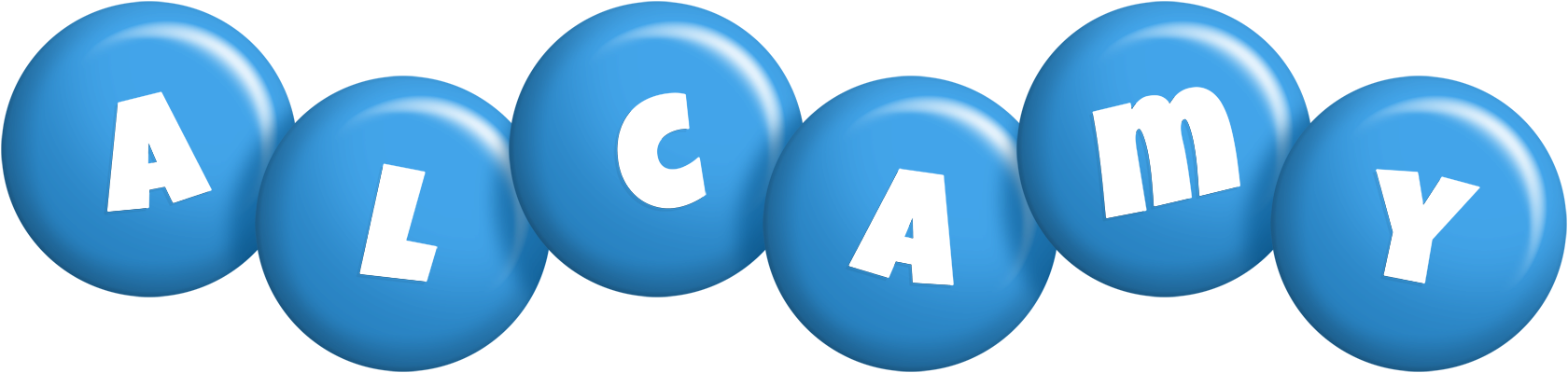 Alcamy candy-blue logo