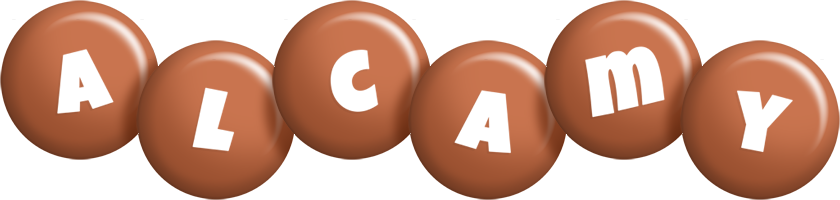 Alcamy candy-brown logo