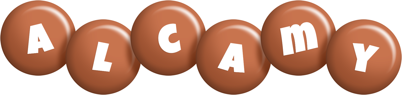Alcamy candy-brown logo