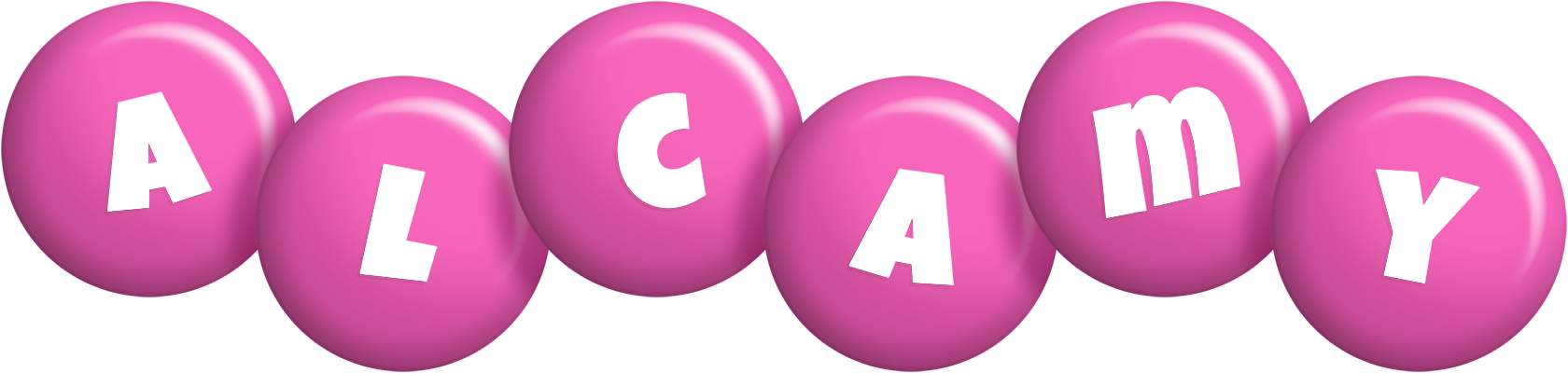 Alcamy candy-pink logo