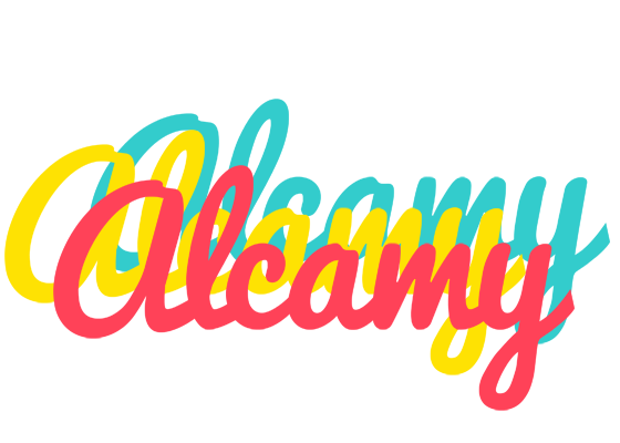 Alcamy disco logo