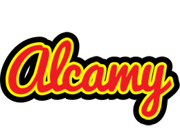 Alcamy fireman logo