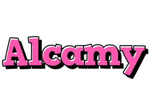 Alcamy girlish logo