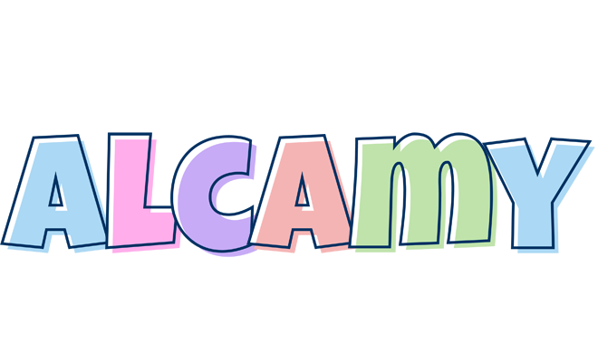 Alcamy pastel logo