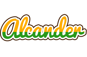 Alcander banana logo