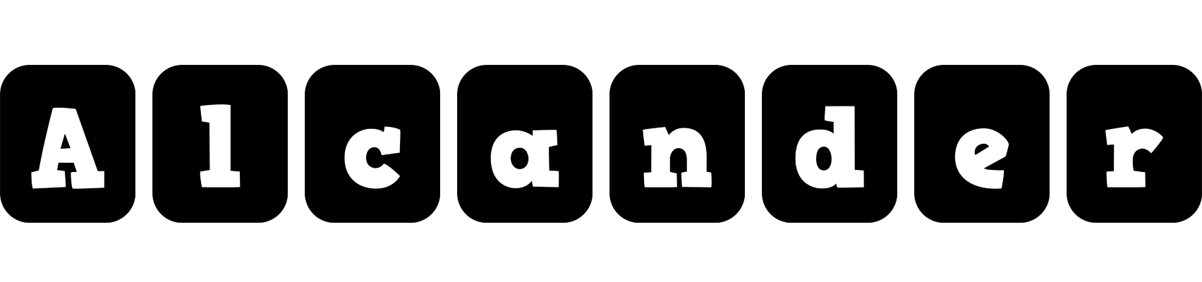 Alcander box logo
