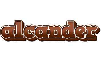 Alcander brownie logo