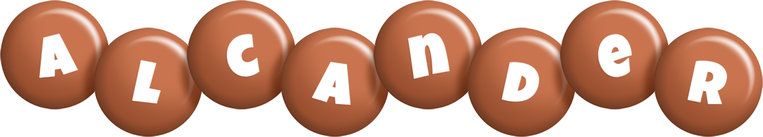 Alcander candy-brown logo
