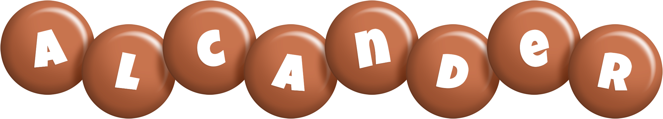 Alcander candy-brown logo