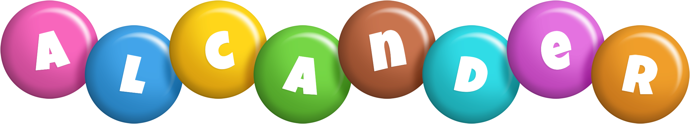 Alcander candy logo