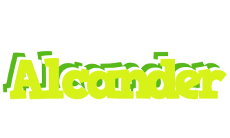 Alcander citrus logo