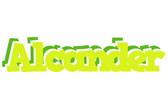 Alcander citrus logo