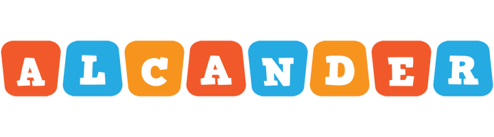 Alcander comics logo
