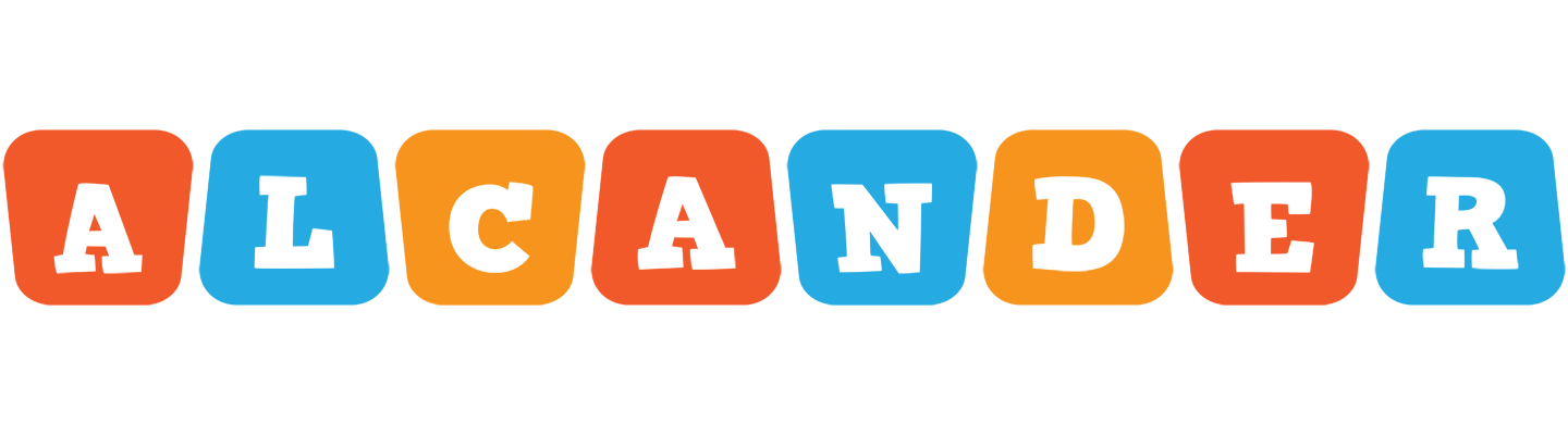 Alcander comics logo