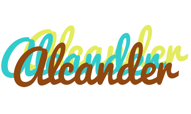 Alcander cupcake logo