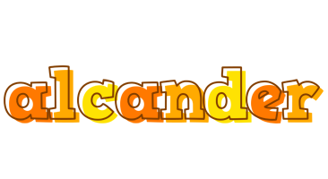 Alcander desert logo