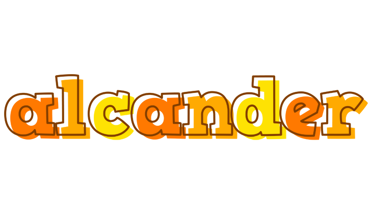 Alcander desert logo