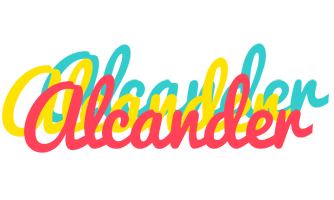 Alcander disco logo