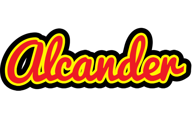 Alcander fireman logo