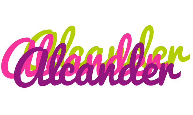 Alcander flowers logo