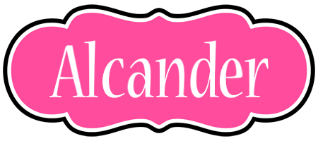 Alcander invitation logo