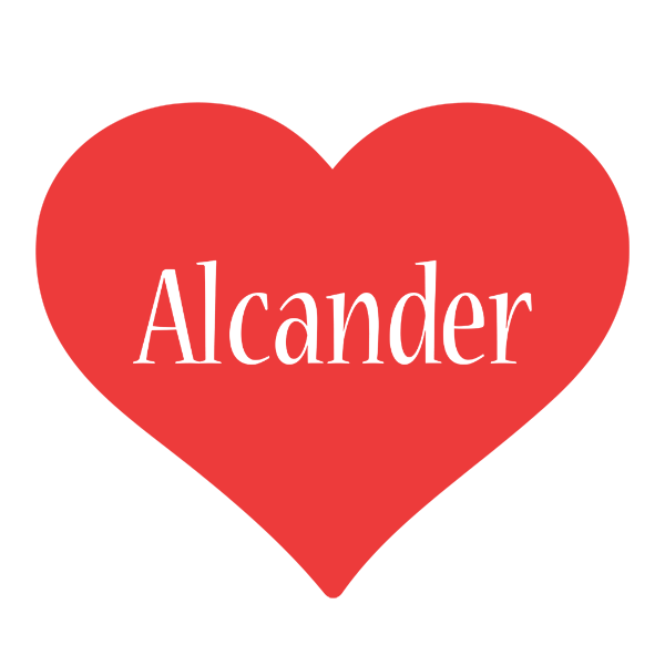 Alcander love logo
