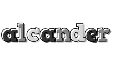 Alcander night logo