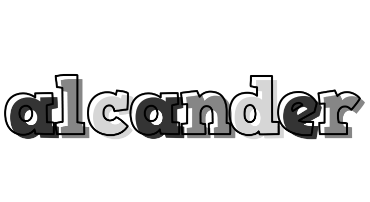 Alcander night logo