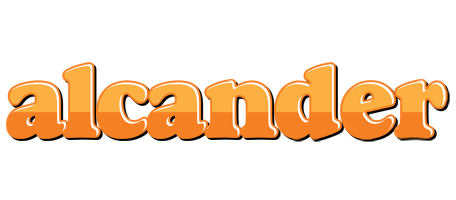 Alcander orange logo