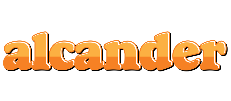 Alcander orange logo