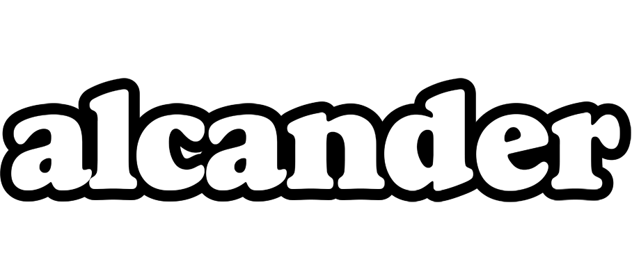 Alcander panda logo