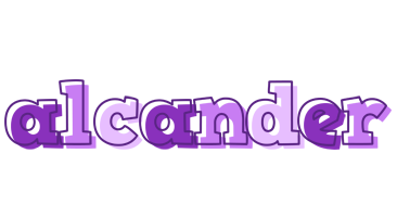 Alcander sensual logo