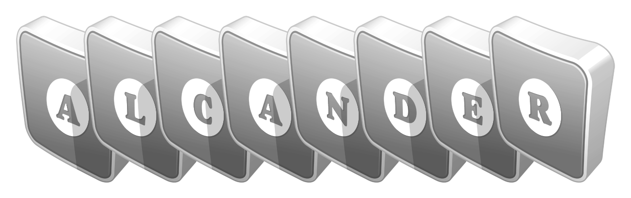 Alcander silver logo