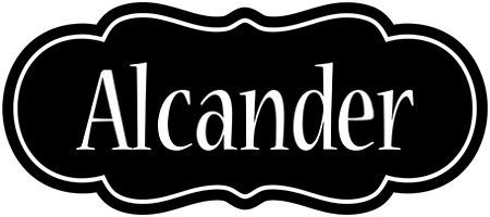 Alcander welcome logo