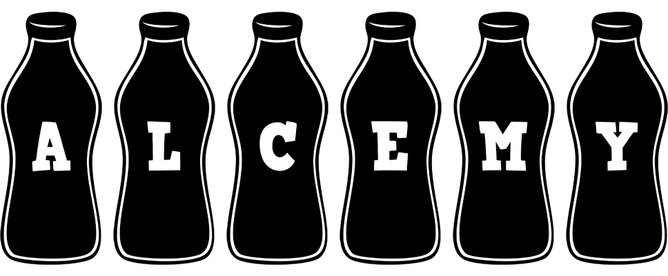 Alcemy bottle logo
