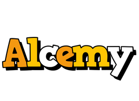 Alcemy cartoon logo