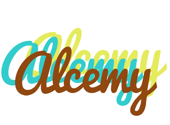 Alcemy cupcake logo
