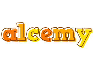 Alcemy desert logo