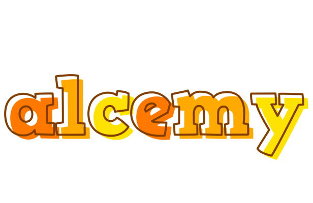 Alcemy desert logo